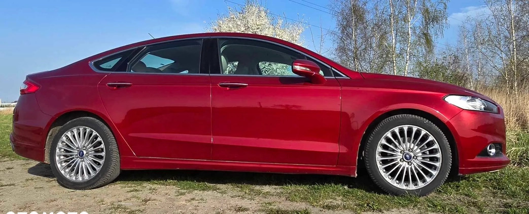 Ford Fusion cena 55500 przebieg: 147700, rok produkcji 2016 z Błażowa małe 79